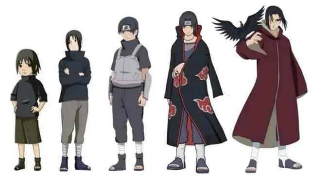 火影忍者：看看这些忍者的成长历程，纲手的青春期变化最大