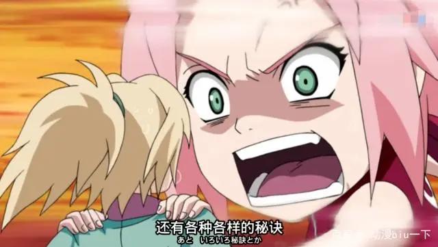 火影忍者：小樱和井野想看纲手年轻时的样子，结果看到后不淡定了