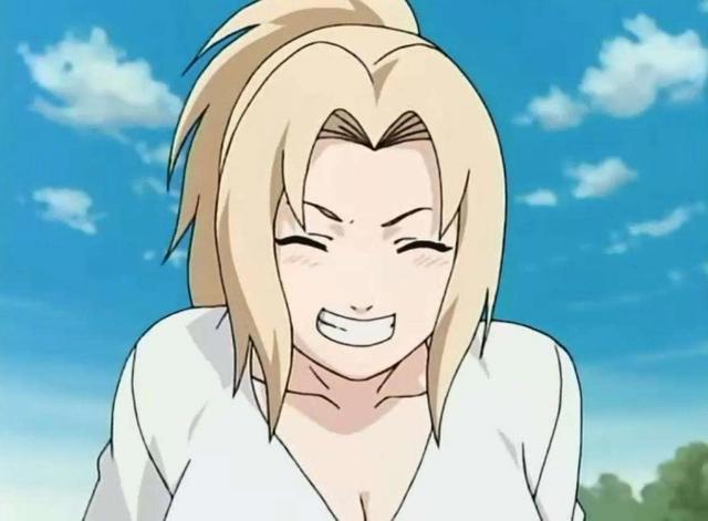 这曲线很“纲手”，不过妹子表情太尬了，纲手Cos不能这么憨