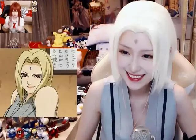 纲手COS哪家强？腐团儿掐腰的瞬间，网友纷纷表示请把手放下