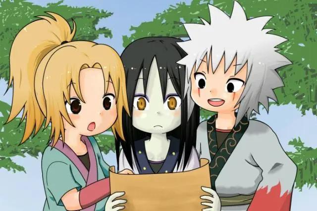 世人皆知自来也喜欢纲手，难道真的是因为一见钟情？原因让人羡慕