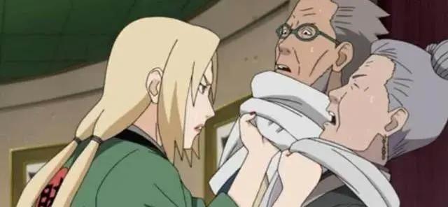 为什么《火影》中的纲手不怕水户门炎和转寝小春?