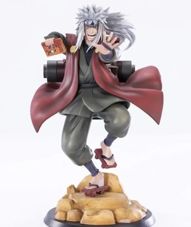 火影：自来也和纲手情侣手办，动漫里无缘动漫外却能相守