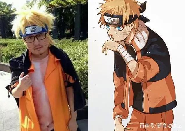 当《火影忍者》角色被cos之后,鸣人一胖毁所有,纲手神还原!