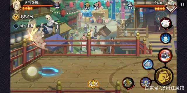 火影手游:百豪纲手全面分析,普攻可回血,弹墙才是核心