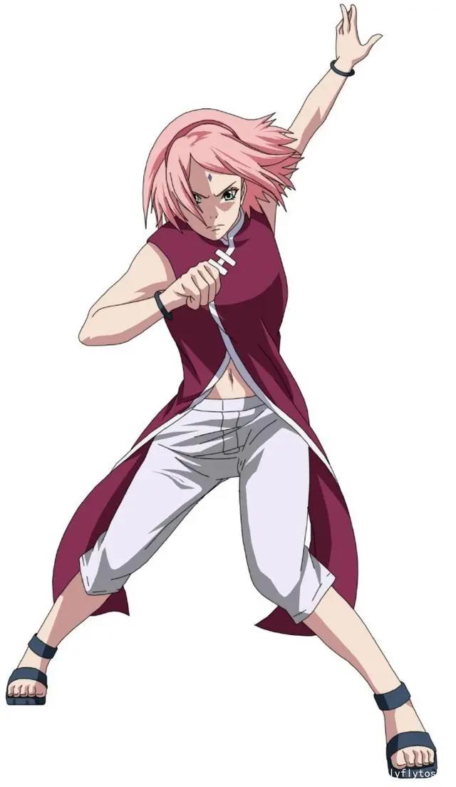 火影忍者人物篇：聪慧果敢的怪力少女——春野樱