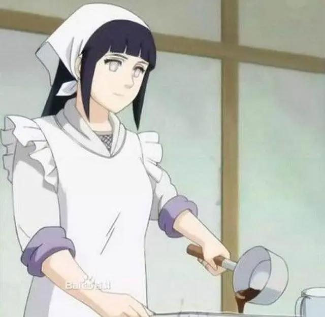 火影忍者：雏田最特别的4款装扮，泳装旗袍福利多，女仆吸引人