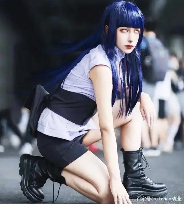 火影忍者:当雏田来到现实世界,白眼神还原,身材颜值无可挑剔