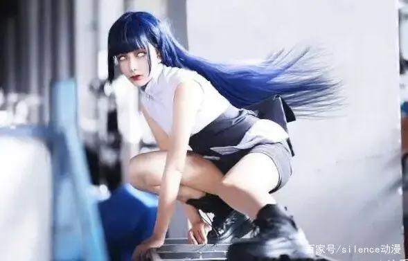 火影忍者:当雏田来到现实世界,白眼神还原,身材颜值无可挑剔