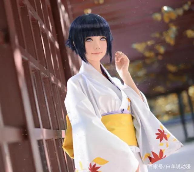 火影忍者：神级版“雏田cosplay”有毒，第一眼就恋爱了，真美