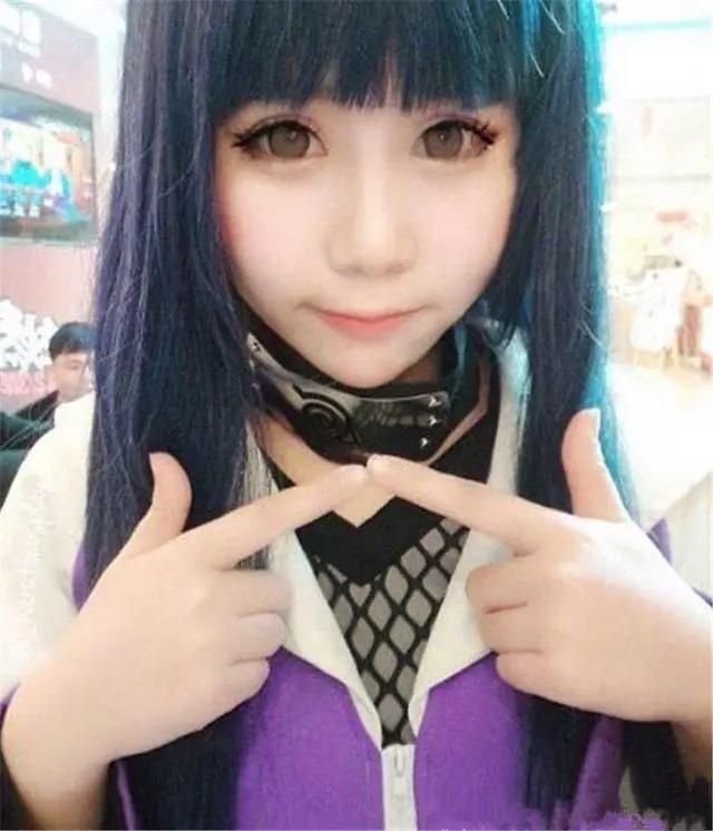 真人版雏田你见过几个？第一个娇羞过头，最后一个亮瞎你的眼睛