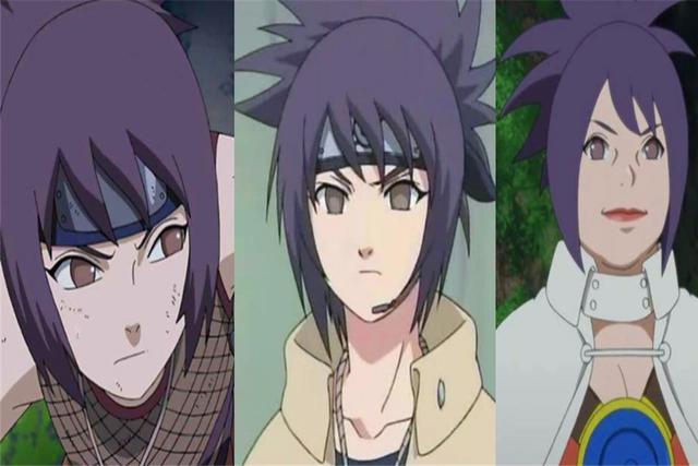 火影中女忍者的颜值变化：雏田从小可爱，照美冥红豆中年发福