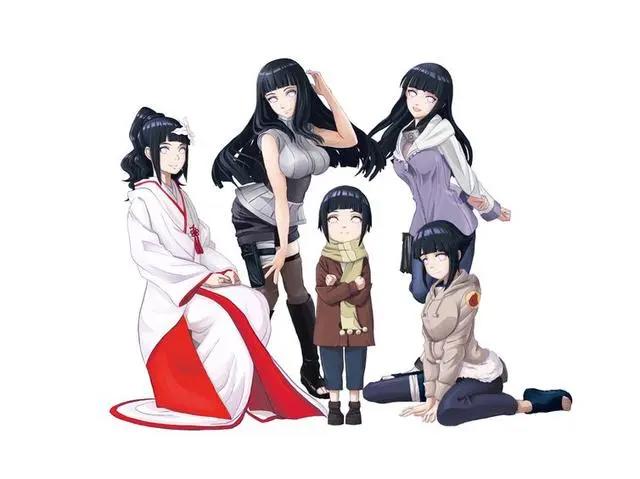 火影:雏田成长历程,颜值高峰后的女神变大妈,火影的女人不好当