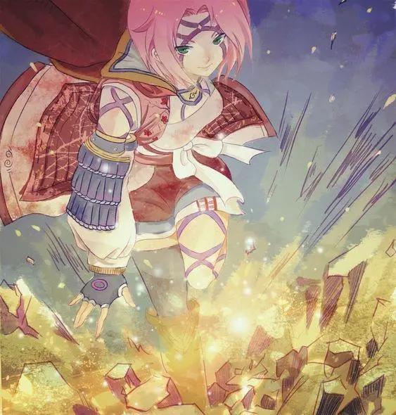 春野樱才不是只会嘤嘤嘤的女主，那一地的断发，是她最坚强的内心