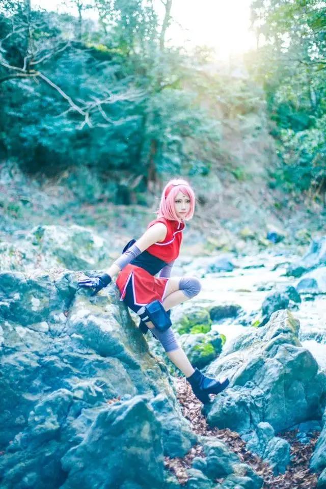 小姐姐cos春野樱，春哥原来可以这么美