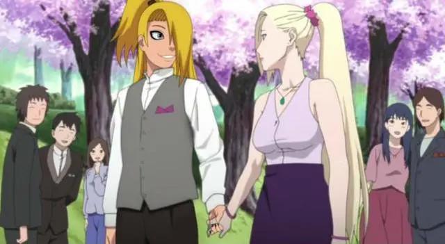 火影番外:井野与迪达拉成功牵手,小迪达拉传承了父母特点