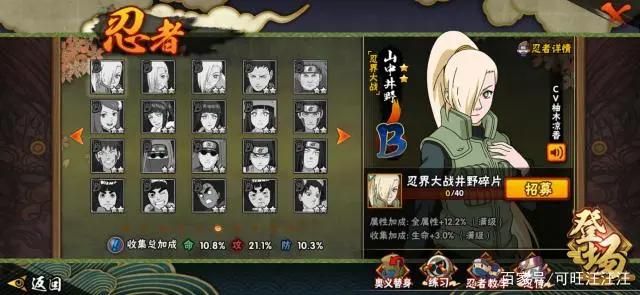 才色兼备的忍者之花山中井野，如何祝贺千手柱间生日快乐