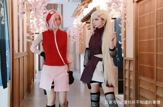 火影忍者:井野cosplay,9张神还原,可惜1张辣眼睛,肚子太大