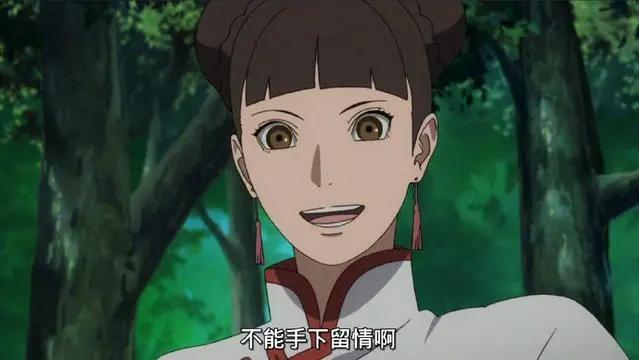 《博人传》中忍考试，天天再次登场，颜值超高不逊日向花火！
