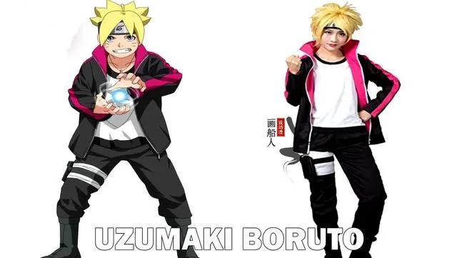 火影忍者博人传：年轻一代的cosplay，博人佐良娜居然是最差的？