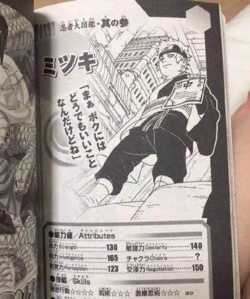 《博人传》角色能力数值介绍，继承鸣人嘴遁的竟然不是博人！