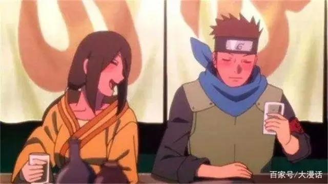 火影：酒量最差的忍者，场面十分尴尬，雏田被人搂，花火太可爱了