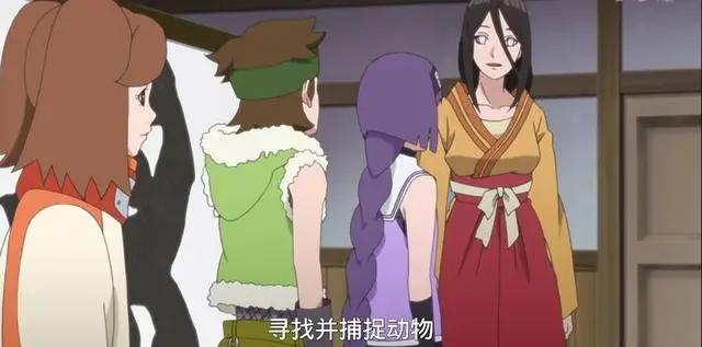 火影博人传49集,美少女小队日常接任务,花火小姐姐再次登场!