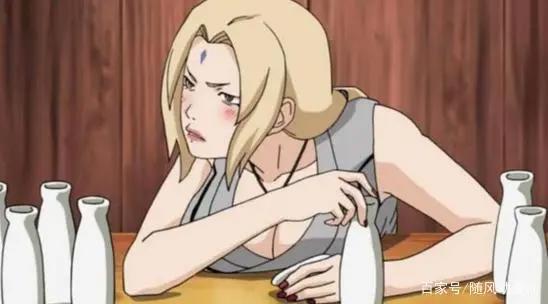 火影中喜欢喝酒的美女，花火爱耍酒疯，纲手借酒消愁