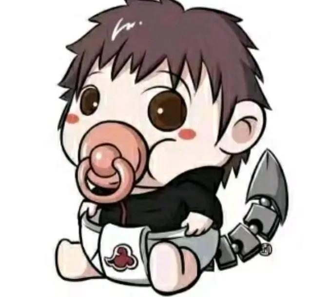 火影忍者：部分晓组织成员的萌图，好喜欢他们这样子，建议收藏