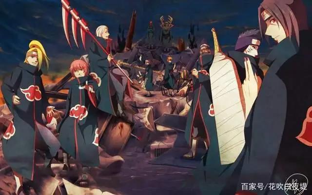 《火影忍者》中晓的成员实力排行榜如何