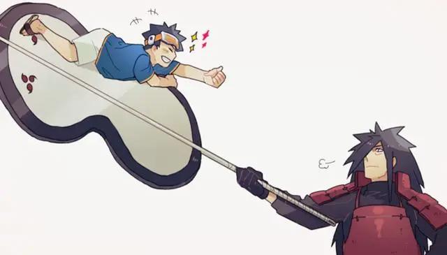 火影忍者：宇智波斑带娃，佐良娜变大力士，带土小可爱最温馨