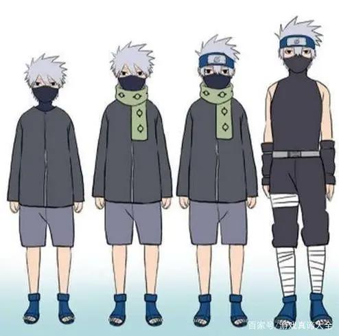 火影：卡卡西从1岁到31岁，从12岁开始，见证大长腿的诞生