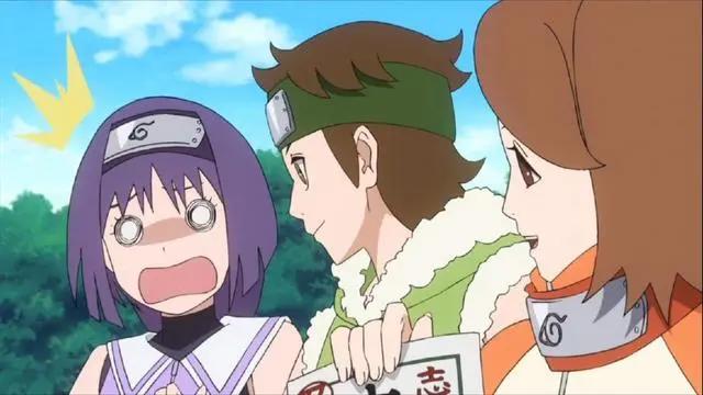 博人传55集：木叶村美女们露面，网友：雏田的妹妹太呆萌了！