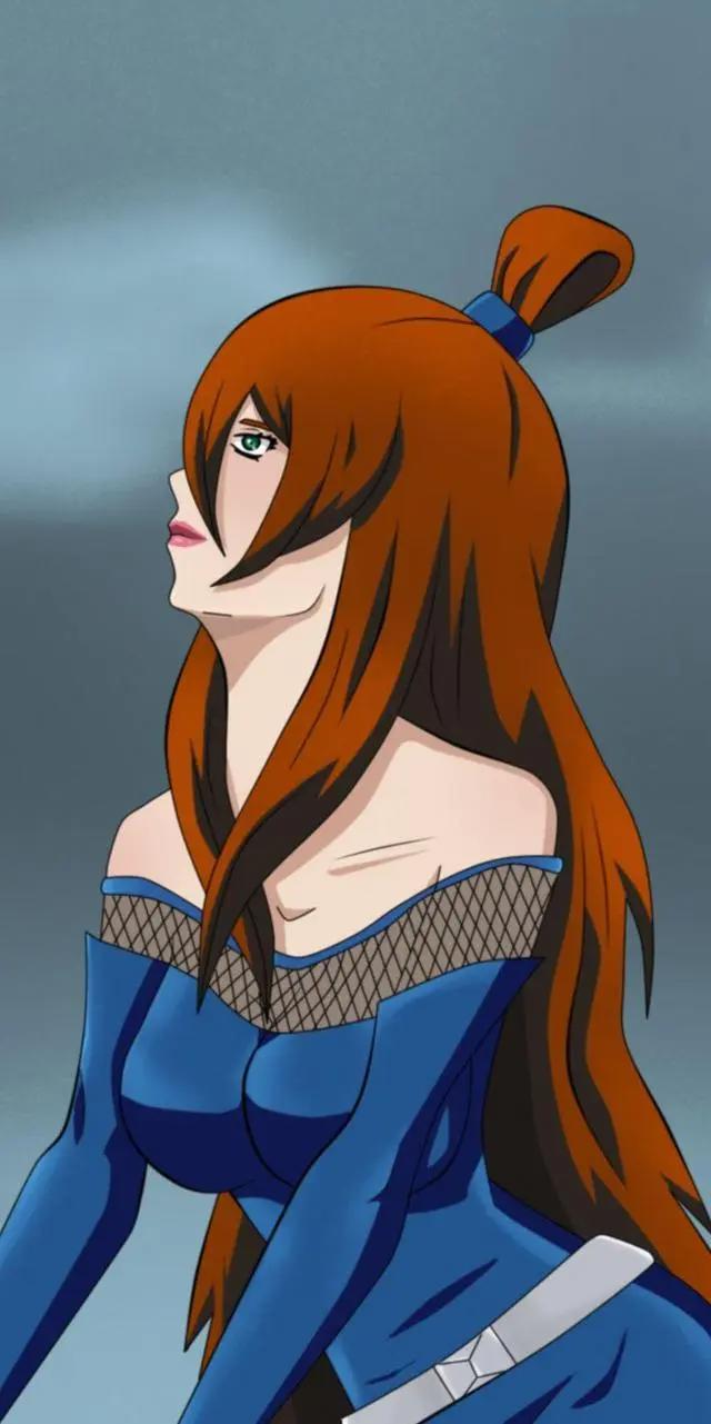 《火影忍者》照美冥，和卡卡西同龄，最美女村长，全面屏壁纸