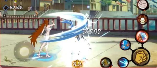 火影忍者：泳装照美冥技能爆料，姐姐动作小一点，裙子要飘上天了