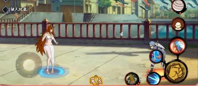 火影忍者：泳装照美冥技能爆料，姐姐动作小一点，裙子要飘上天了