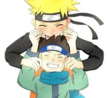 鸣人背后的“小兄弟”木叶丸长大了