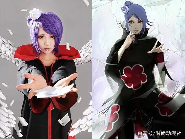 当火影忍者被“真人COS”雏田神还原，小南也太美了吧？