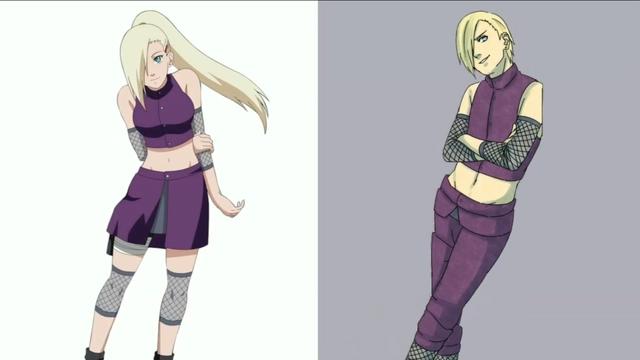 火影角色性别大转换！木叶女团变气质男团，女版佐助是认真的么？