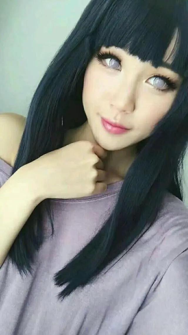 火影忍者女性角色最佳COS，雏田真心赞