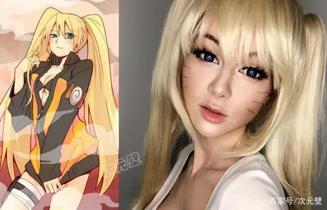 小姐姐cos火影忍者7个角色，一会儿变雏田，一会儿变纲手，太惊艳