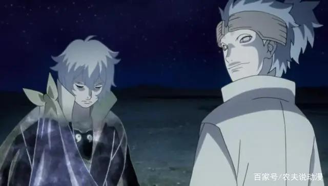 博人传：月球的战神，大筒木舍人出现，帮博人摆脱桃式的控制