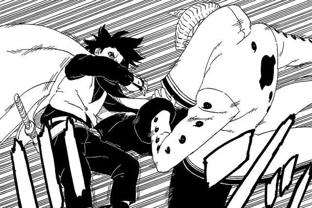 《博人传》50话完整版：鸣佐遭大筒木一式狂虐，实力差距太大了