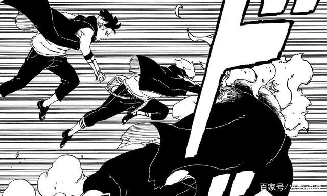 《博人传》漫画：博罗偷袭鸣人，第七班合作破裂，佐助将赶来救人