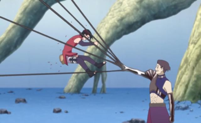 《博人传》最新话打斗被网友吐槽雷声大雨点小，全程血都不带掉的