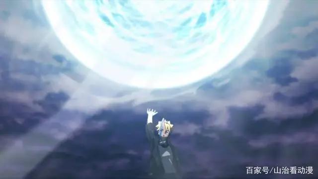 博人传：大筒木桃式附体博人，使出超大玉螺旋丸秒杀博罗，好强