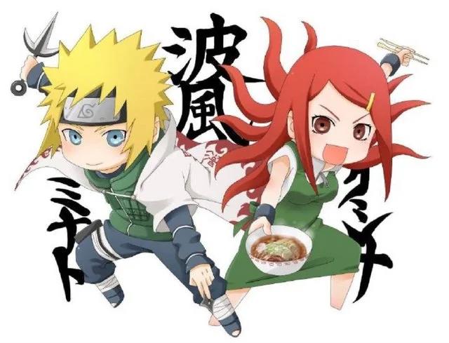 《波风水门和漩涡玖辛奈，这两人的故事简直可以拍部电影了》
