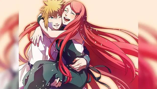 火影忍者：波风水门和漩涡玖辛奈高甜瞬间，最后一张鸣人哭了