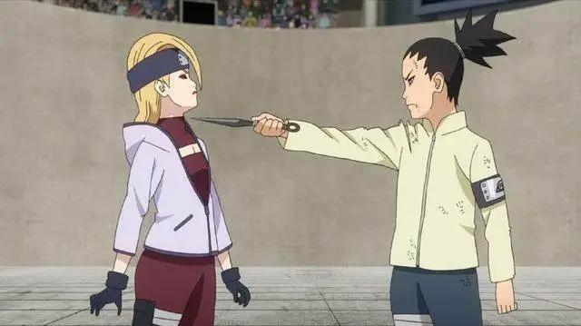 《博人传》秋道蝶蝶看上我爱罗义子，这次砂隐村扳回一城！