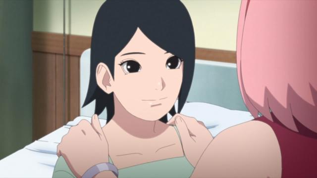 佐良娜受伤取下眼镜，展示宇智波公主的颜值，卡卡西特训博人